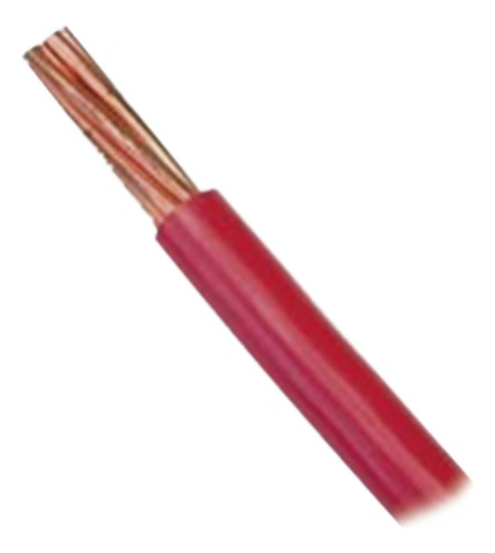 Cable Eléctrico 10 Awg Color Rojo,conductor De Cobre Suave