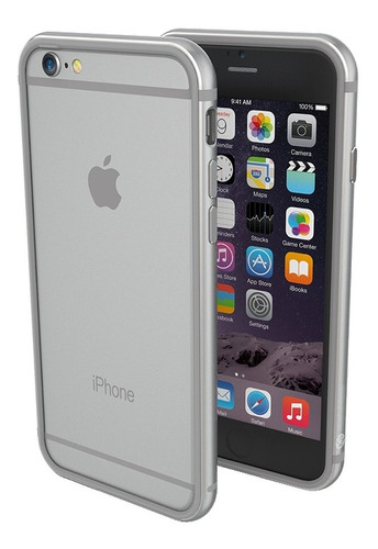 Funda Para iPhone 6 / 6s Tpu De Aluminio Ligero Plus