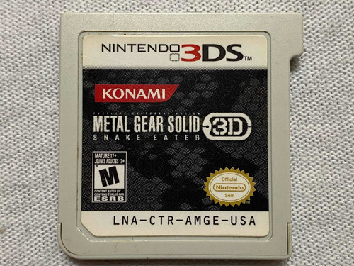 Nintendo 3ds / Metal Gear Solid 3ds