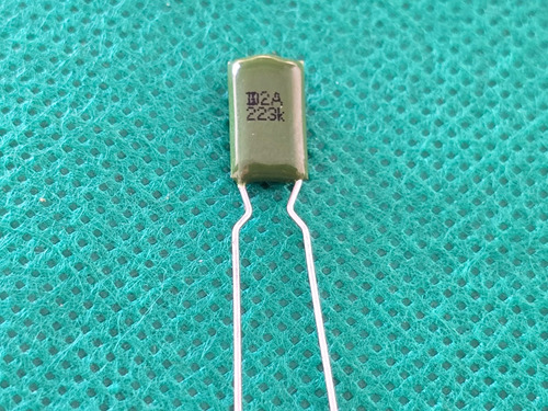 1x Capacitor Poliester 22nf100v = 22k/100v 10% Mylar