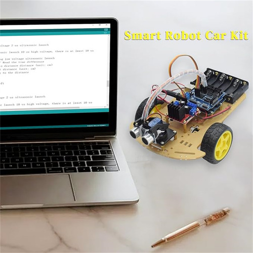 Smart Robot Car 2wd Chasis Kit Compatible Con Arduino