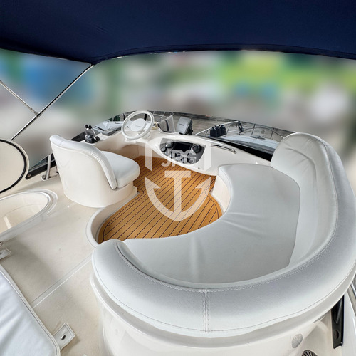 Linda Lancha Azimut/intermarine 380 Full 2007 Com 640 Horas!