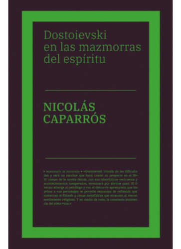 Libro.- Dostoievski En Las Mazmorras Del EspĂritu