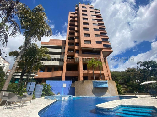 23-9473  Lujoso Apartamento Ubicado En Zona Privilegiada De Caracas Con Altos Estándares De Seguridad, Espectacular Vista Panorámica De La Ciudad Y El Ávila
