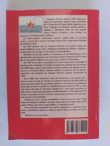 Santucho. Entre La Inteligencia Y Las Armas. (Usado)