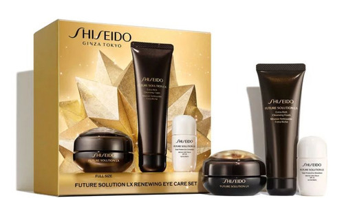 Shiseido Kit Future Solution Lx Renewing Eye Care Momento de aplicação Dia/Noite Tipo de pele Todo tipo de pele