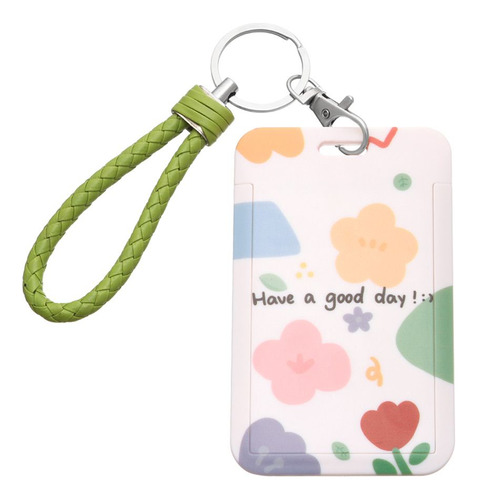 Cartulina Sweet Floral Lanyard Funda Para Tarjeta De Present