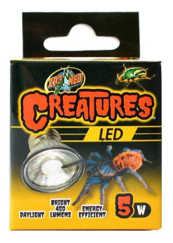 Foco Para Insectos/reptiles Creatures Led 5w Zoomed