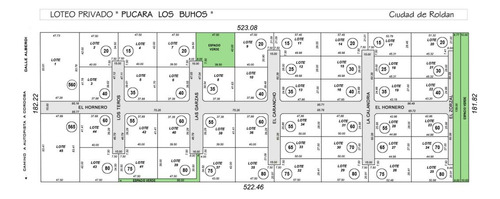 Venta - Lote - Pucará De Los Búhos, Roldan