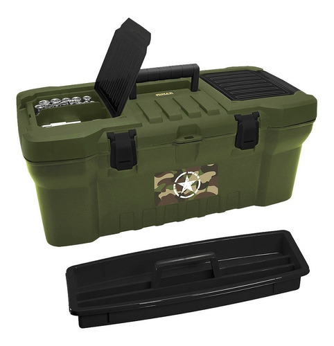 Caja Herramienta 20 Pro Army Cerr Plastica Rimax 44463 1246