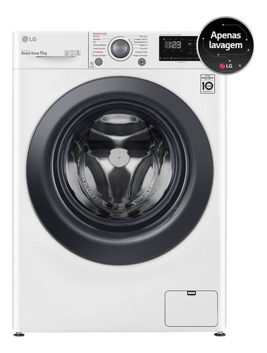 Máquina de lavar automática LG VC5 FV3011 inverter branca 11kg 220 V