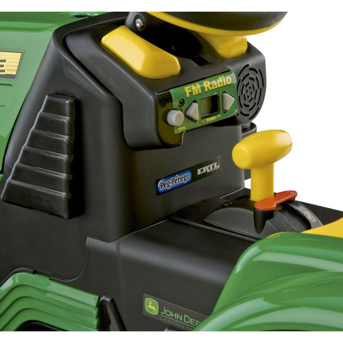 Mini Trator Infantil Eletrico Peg Pérego 12v Verde/amarelo