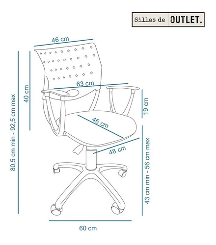 Silla Rombo Blanca Escritorio Oficina Gamer Pc Computadora