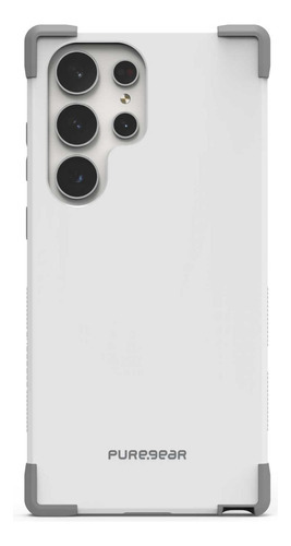 Funda Puregear Dualtek De Uso Rudo Sara Samsung  Mlf Color Blanco S23 Ultra