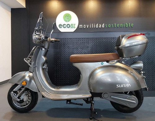 Imagen 3 de 9 de Sunra Moto Electrica Vespa Vintage 3000w Bateria Litio 0km Y