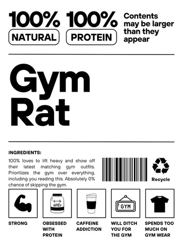 Toalla Para Gimnasio Microfibra 60x40 Cm - Gymrat Blanco Gimnasio