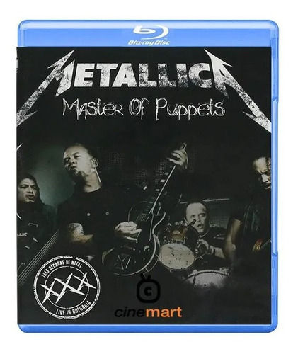 Metallica Master Of Puppets Concierto Bluray