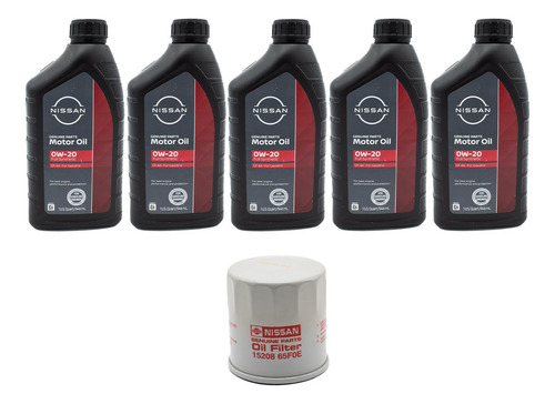Kit Afinación Sintétic+filtro Aceite Altima 2007-2018 Nissan