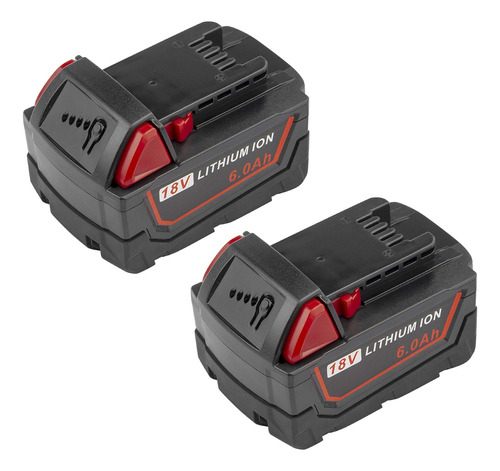 18v 6.0ah M18 Xc Bateria Replacement For Milwaukee Lithium