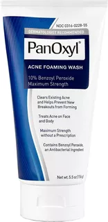 Panoxyl Limpiador Antiacné 10% De Peróxido De Benzoilo (usa) Momento de aplicación Día/Noche Tipo de piel Acneica