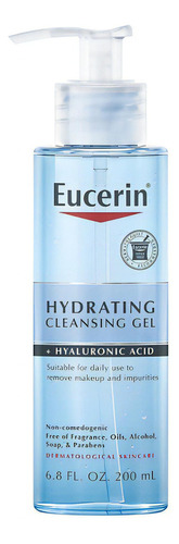 Eucerin Gel Limpiador Hidratante Facial Y Ácido Hialurónico Tipo De Piel Todo Tipo De Piel