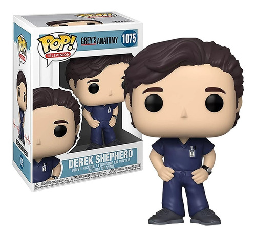 Boneco Funko Pop! Tv Derek Shepherd 1075 - Grey's Anatomy