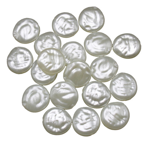 Cuenta Separador Acrílico 100g Pulseras Bisutería Collares Mm Nacar 240pz 1.2 Cm 1.2 Cm