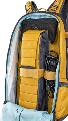 Evoc Paquete De Hidratación Fr Traile-ride Protector 20l Color Amarillo Arcilla / Gris Carbón