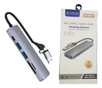 Comprar Adaptador Hub Tipo C A Usb 3.0 6 Puertos Pc, Laptop, Android