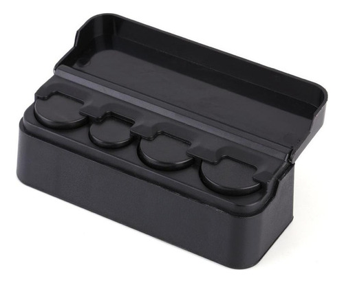 Porta Monedas Portátil Para Coche, Caja De Almacenamiento,