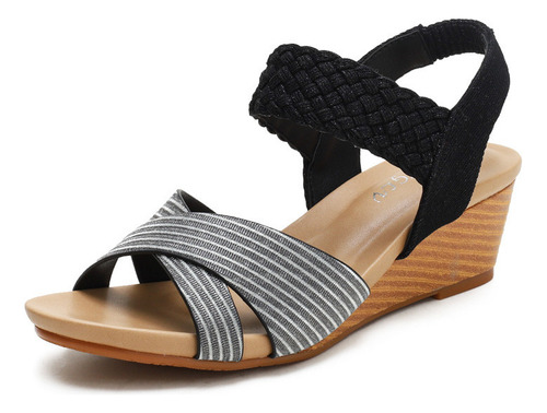 25-3 Sandalias Cómodas Informales De Moda For Mujer
