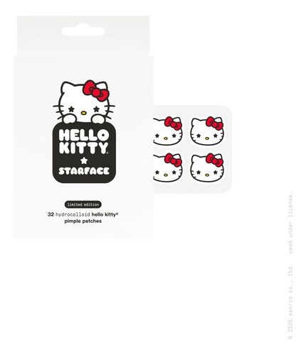 Starface Hello Kitty, My Melody, Kuromi Pimple Patches 32pzs Momento De Aplicación Día/noche Tipo De Piel Hello Kitty