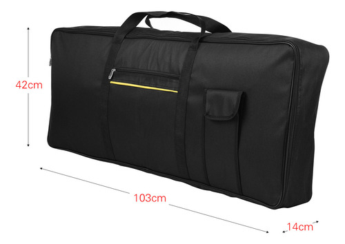 Funda Portátil Para Teclado De 61 Teclas, Almacenamiento De