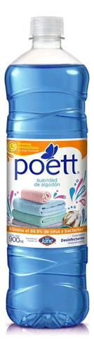 Limpiador Líquido Suavidad De Algodón 900ml Poett