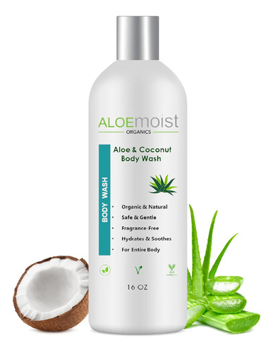 Aloemoist Gel De Ducha Hidratante Orgnico Para Gel De Ducha