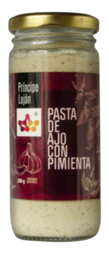 Pasta De Ajo Principe Lujan Girasol Pimienta X200gr