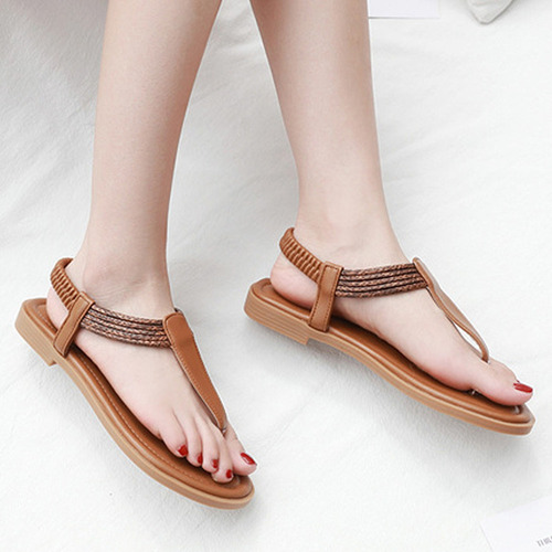 T Slipper Sandals Para Mujer Cómodos Casuales Vintage L
