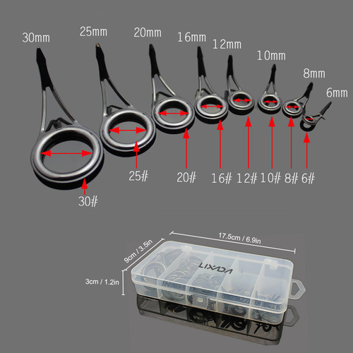 Set Top Kit Rood Guide Tip Repair Lixada Fishing Eyes Fishin