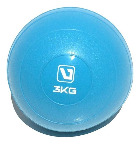 Soft Ball - Mini Bola De Exercício 3kg - Azul - Liveup