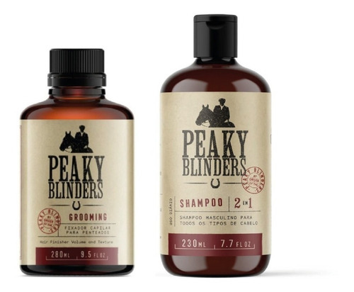 Kit Shampoo Capilar + Grooming Peaky Blinders Don Alcides