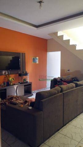 Imagem 1 de 6 de Sobrado Com 3 Dormitórios À Venda, 175 M² Por R$ 318.000 - Jardim Santa Rita Ii - Itaquaquecetuba/sp - So1995