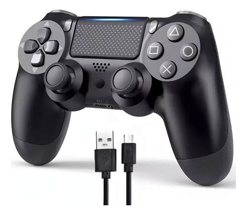 Joystick Inalámbrico Compatible Con Ps4 Negro Negro