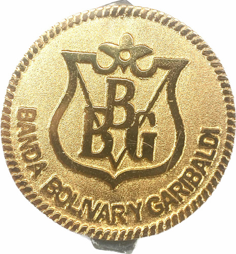 Insignia Banda Bolivar Y Garibaldi