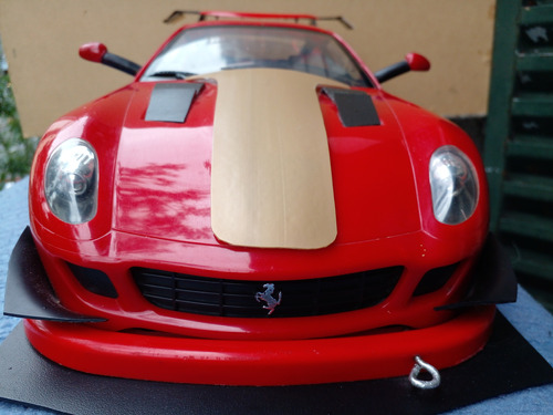 Ferrari F 599 Gtb De Plastico 1/12 40 Cm Largo