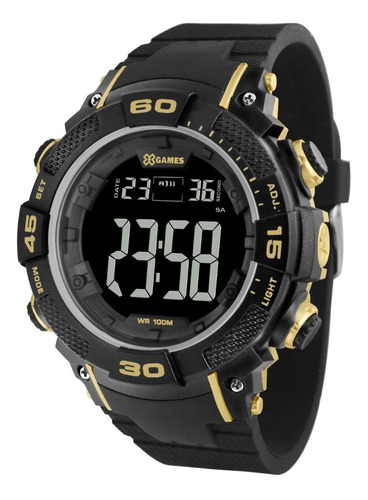 Relógio X-games Masculino Digital Xmppd561 Pxpx Dourado Lanç