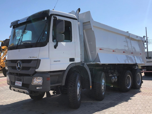 Mercedes Actros 4844 2011 - 8x4 - Caçamba Rossetti 20m³=4140