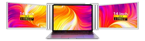 Monitor Fhd Para Portátil De 14 Pulgadas, Pantallas De Expan