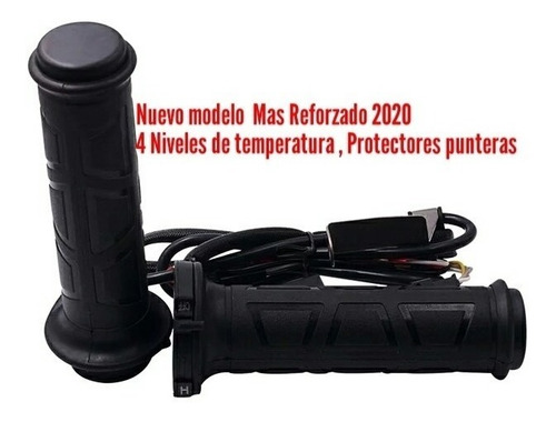 Imagen 3 de 6 de Calienta Puños Moto Calefaccion Temperatura Graduable Full