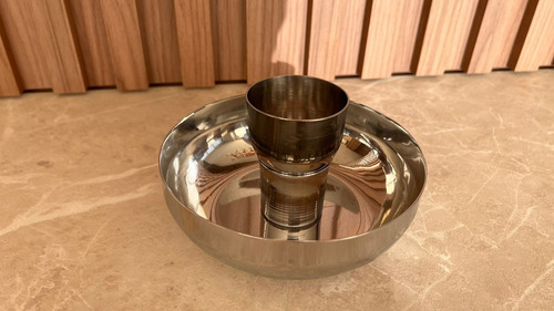 Âmbula Cibório 2 Espéciecromado 300 Partícula E Cálice Inox