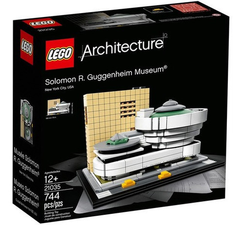 Juego Lego Museo Solomon Guggenheim 744pcs Universo Binario